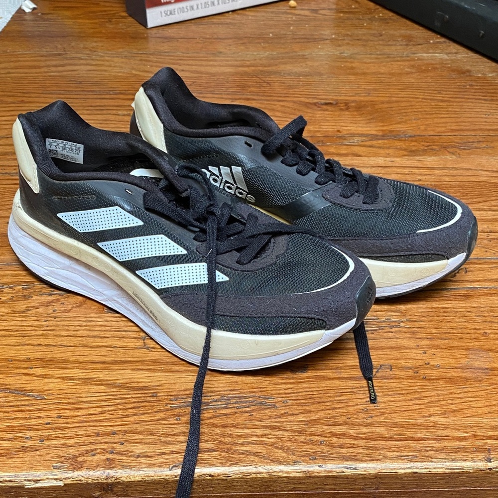 Adidas Women's Black and White Athletic Shoes